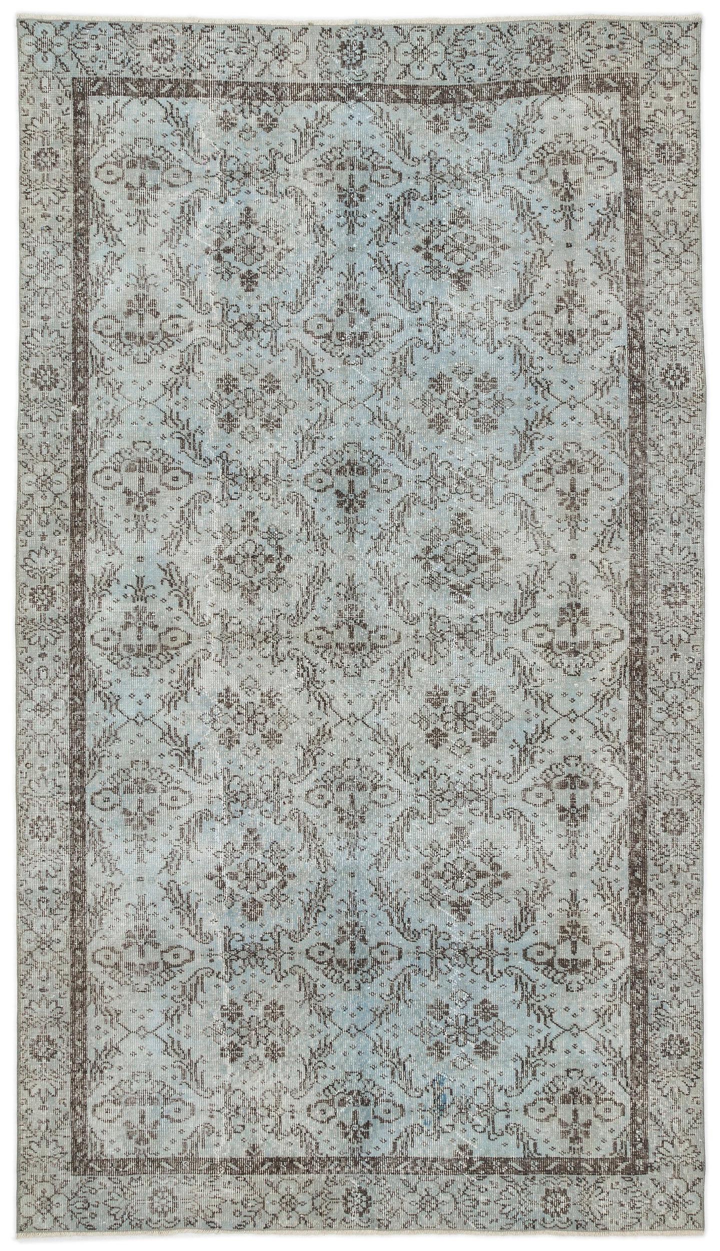 Daunaix - Vintage Floral Rug - 5'3 X 9'1