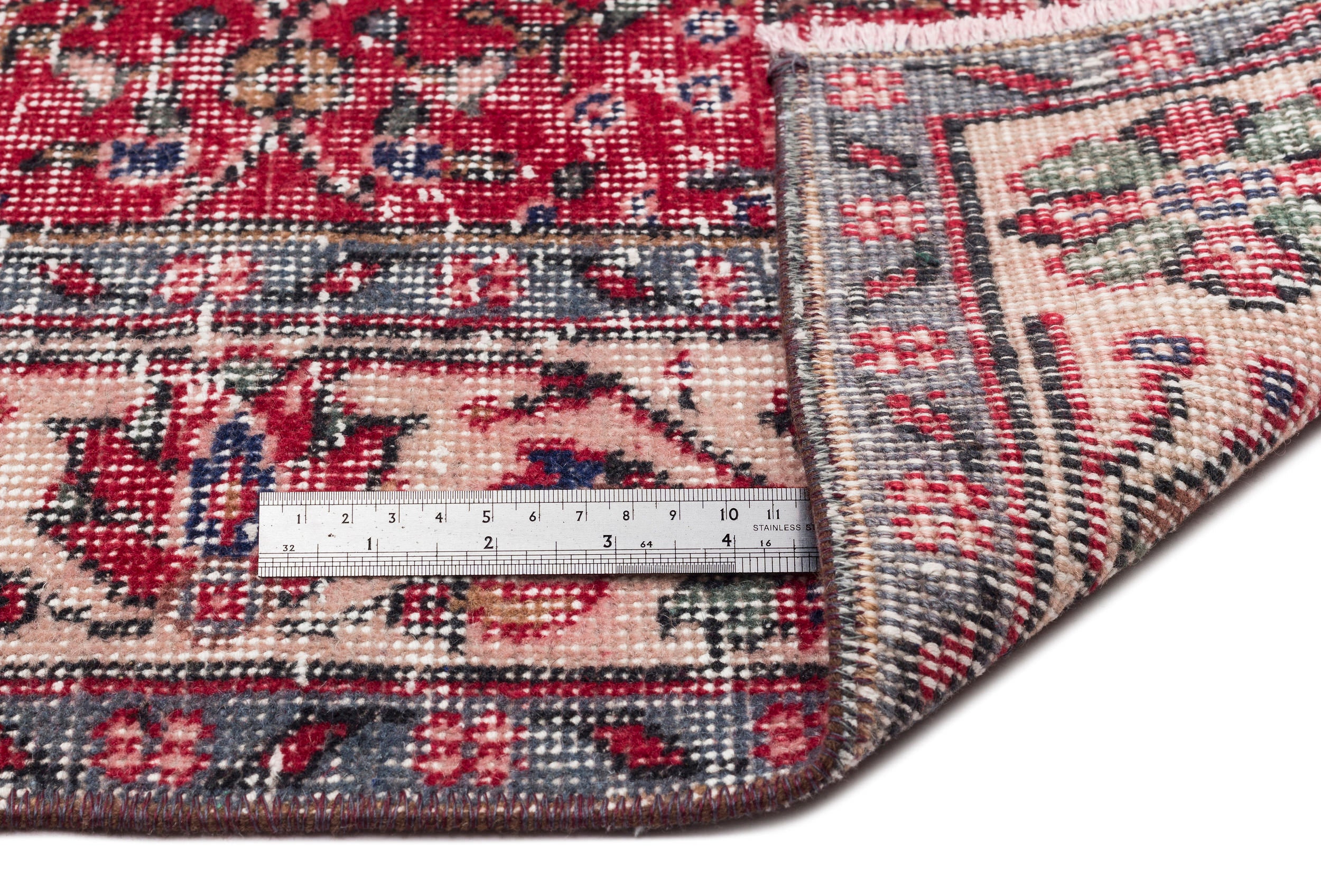 Limeane - Vintage Floral Rug - 5'6 X 9'1