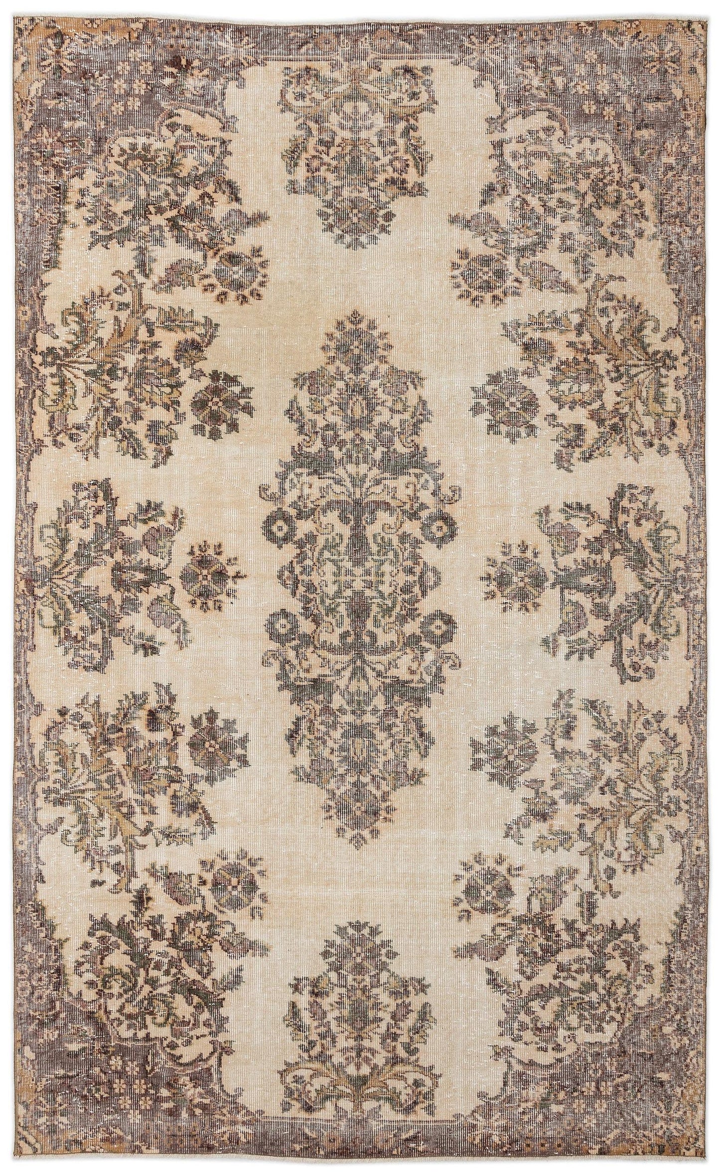 Detiar - Vintage Medallion Rug - 5'9 X 9'5