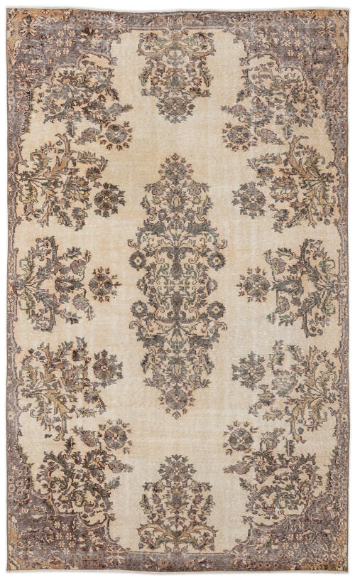 Load image 1 in gallery view. Detiar - Vintage Medallion Rug - 5'9 X 9'5