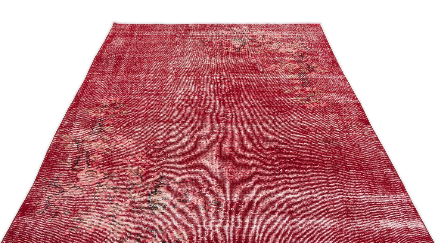 Mupema - Vintage Distressed Rug - 5'3 X 9'0