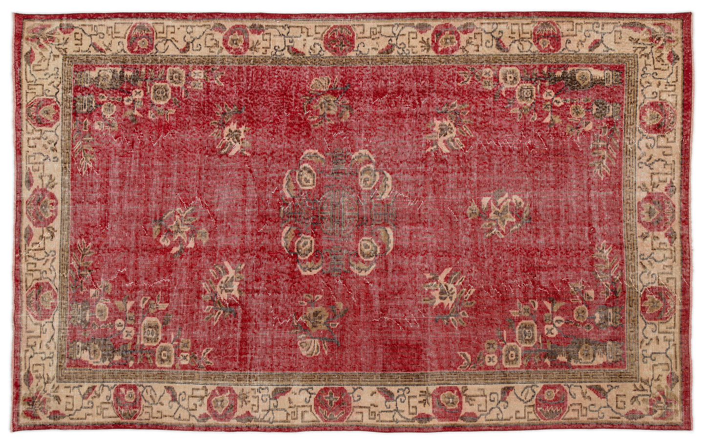 Bipila - Vintage Medallion Rug - 5'7 X 9'1
