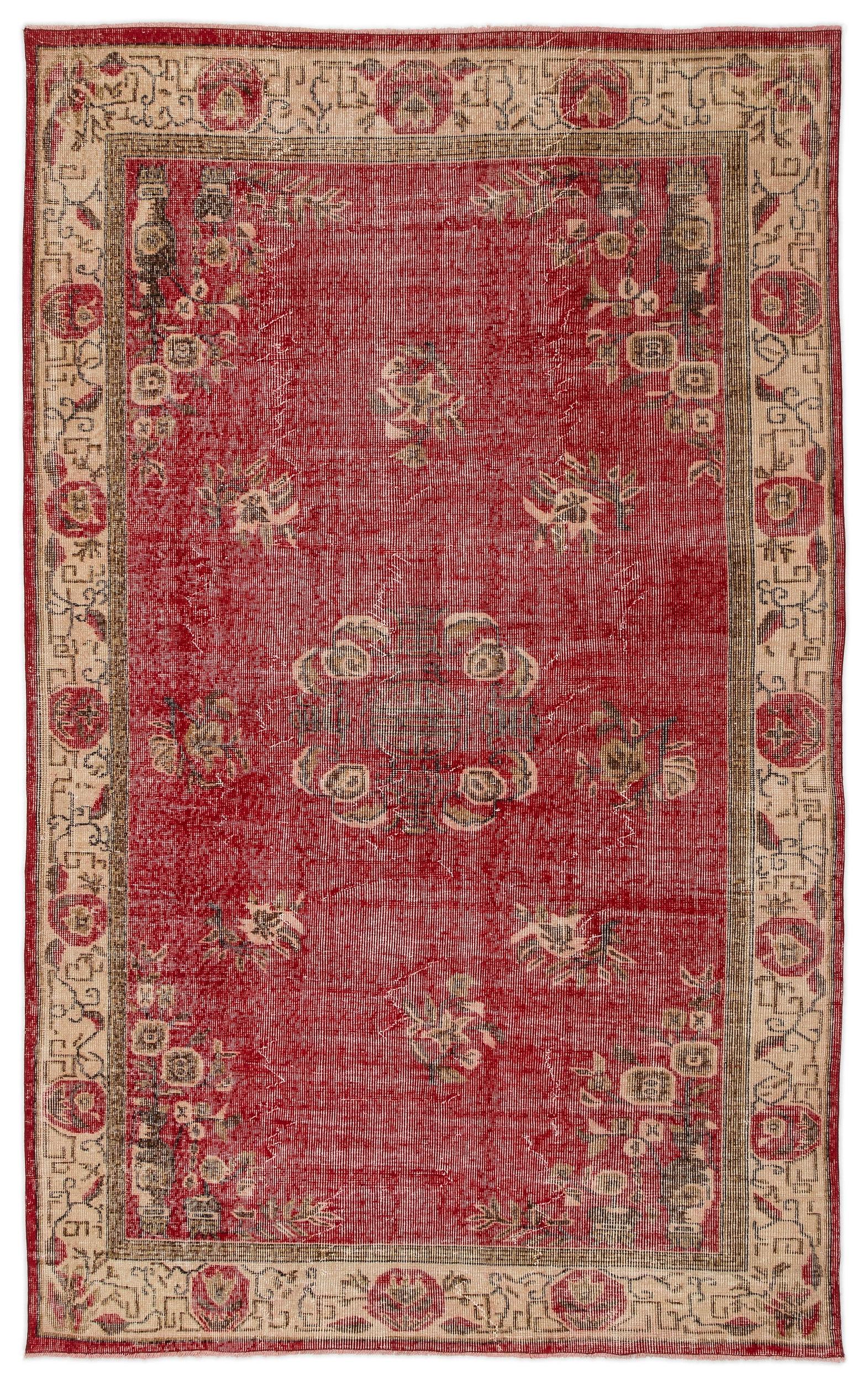 Bipila - Vintage Medallion Rug - 5'7 X 9'1