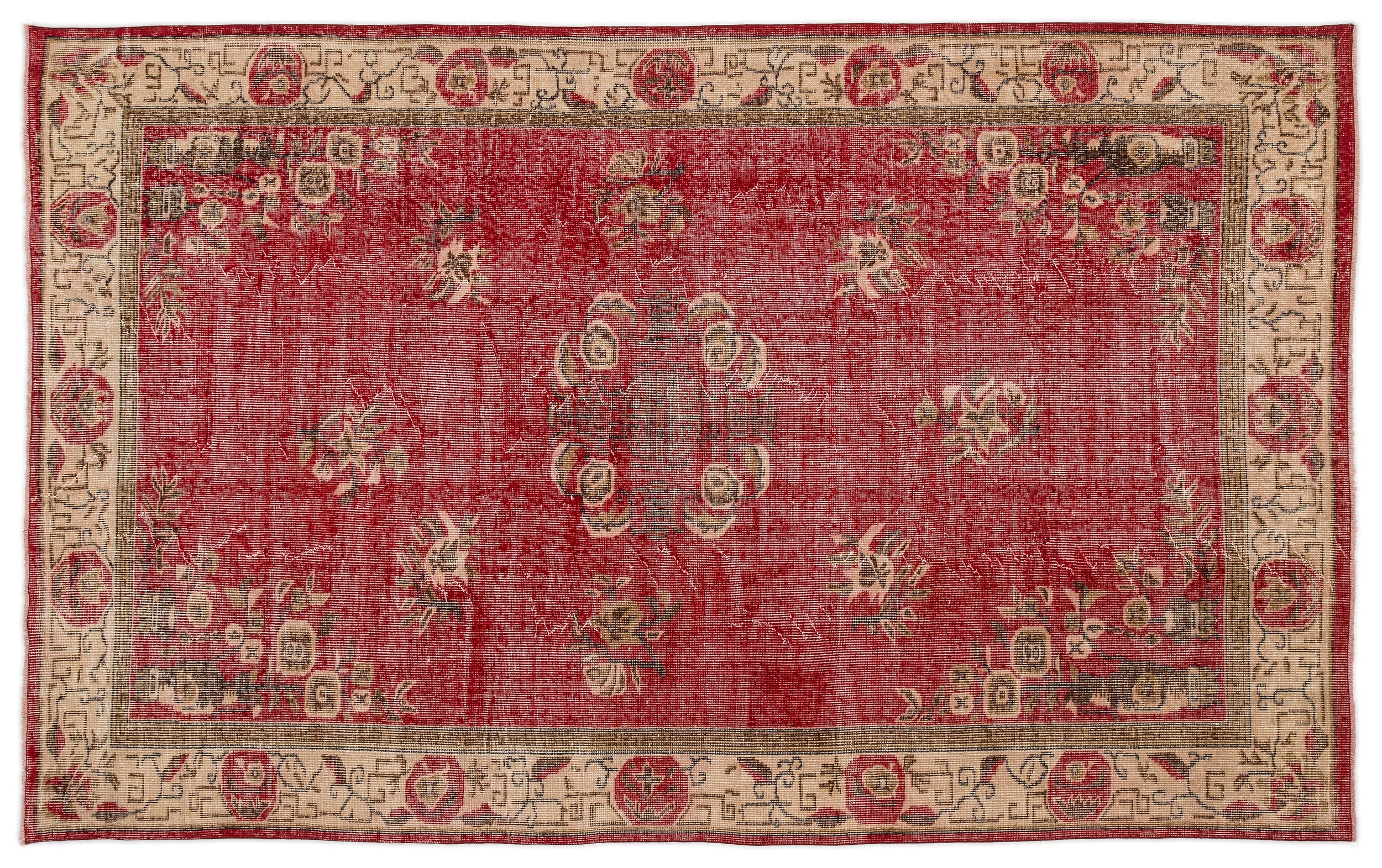 Bipila - Vintage Medallion Rug - 5'7 X 9'1