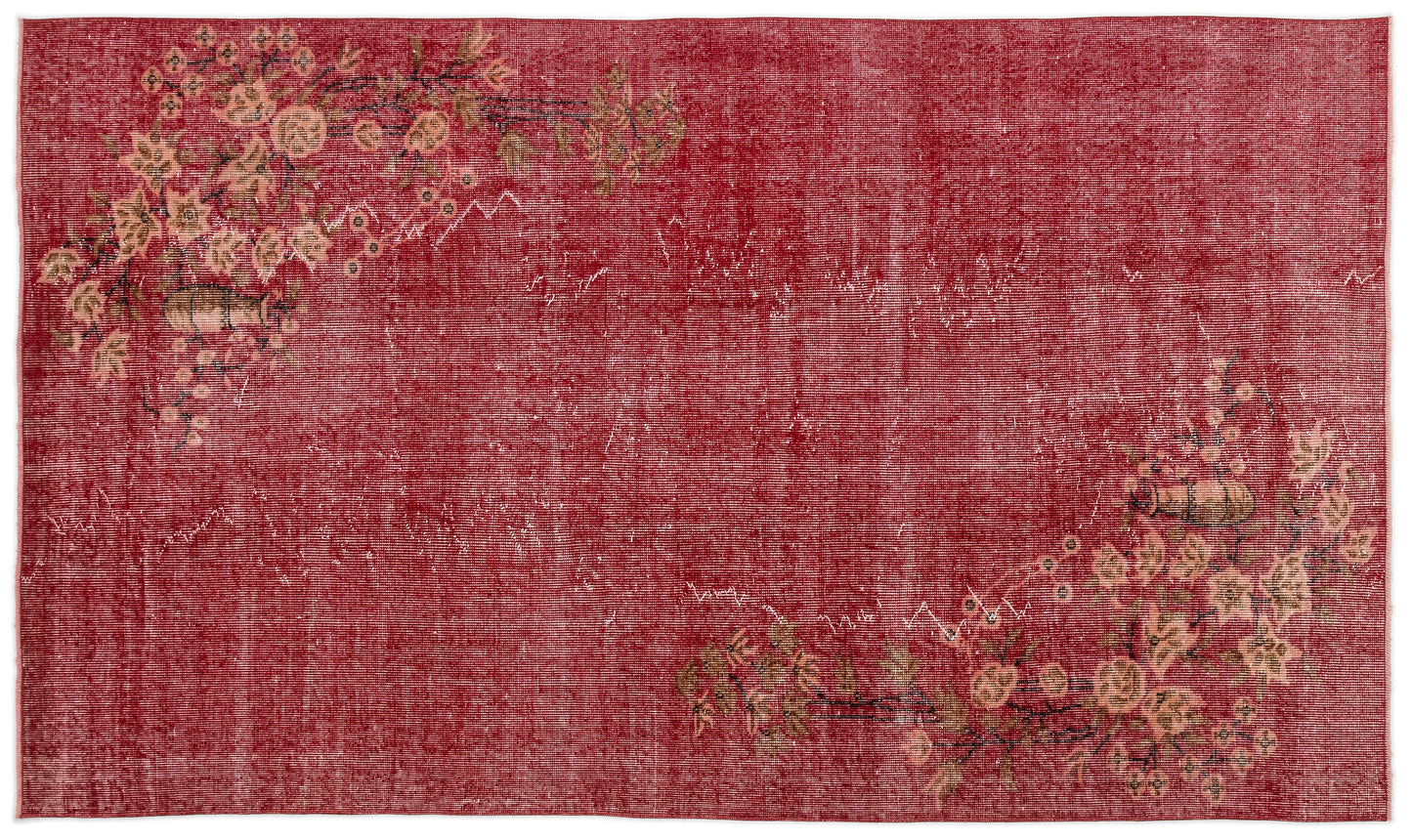 Mimela - Vintage Floral Rug - 5'3 X 8'10