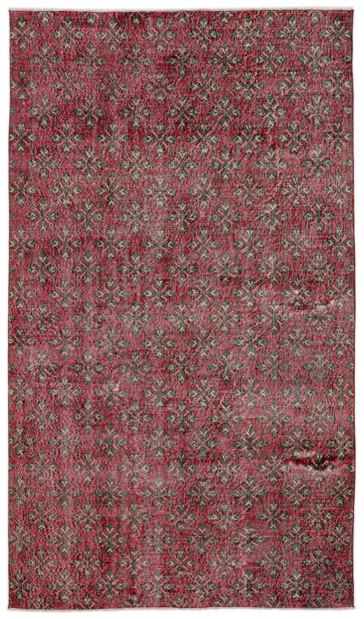 Cledoex - Vintage Floral Rug - 5'6 X 9'8