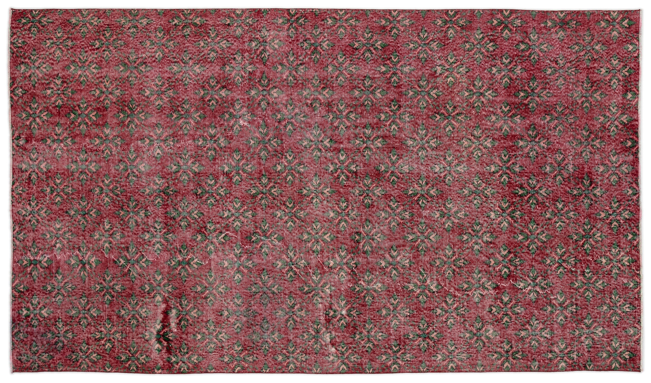 Cledoex - Vintage Floral Rug - 5'6 X 9'8