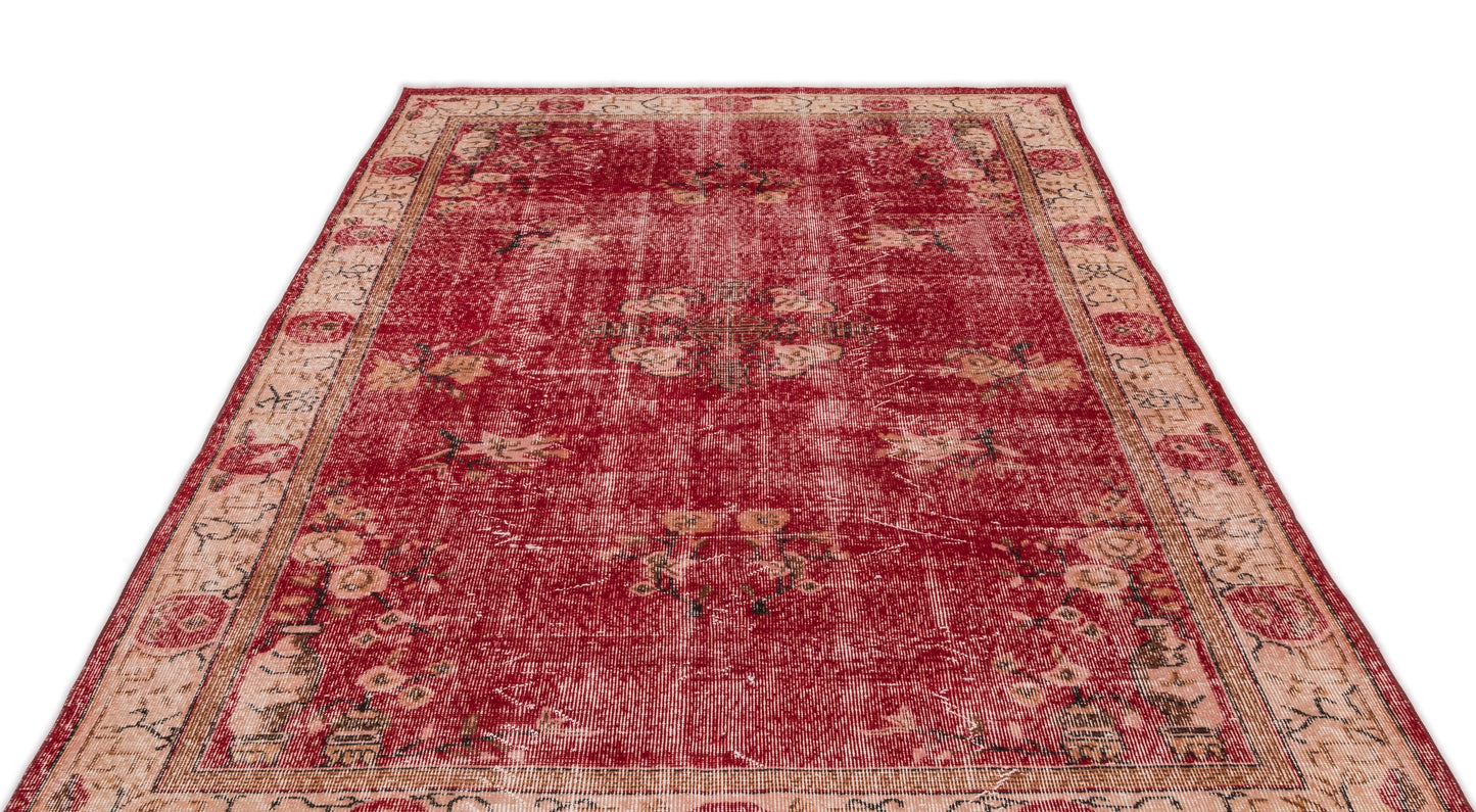 Fionaya - Vintage Medallion Rug - 5'10 X 9'8