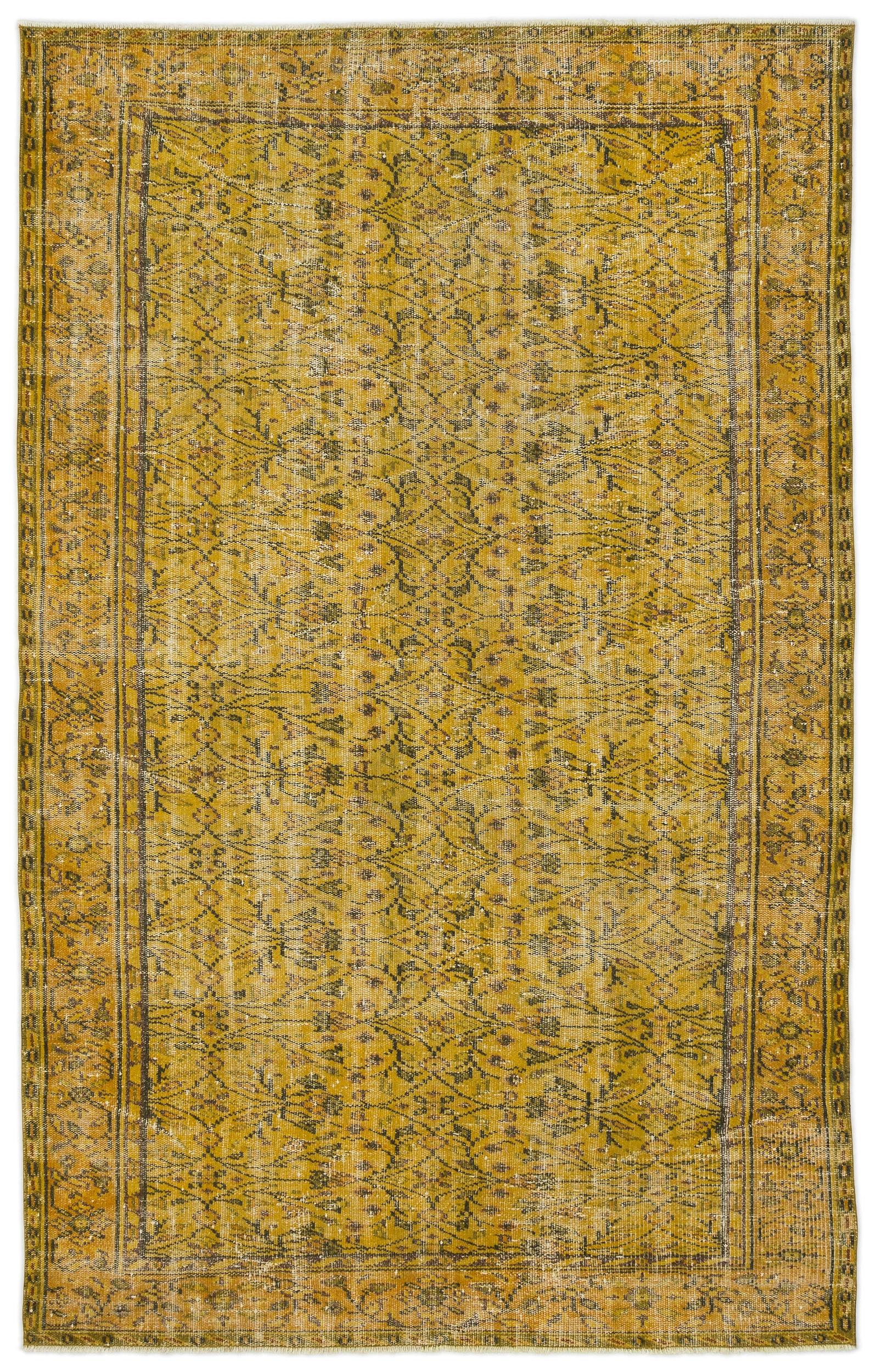 Semous - Vintage Floral Rug - 5'8 X 9'2