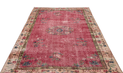 Load image 1 in gallery view. Tiroa - Vintage Medallion Rug - 5'2 X 9'0