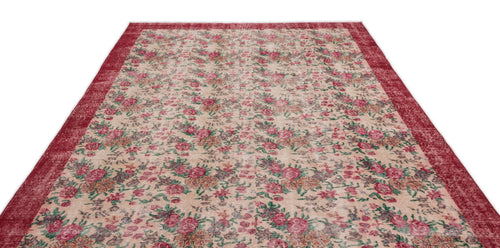 Load image 1 in gallery view. Taera - Vintage Floral Rug - 6'10 X 10'3