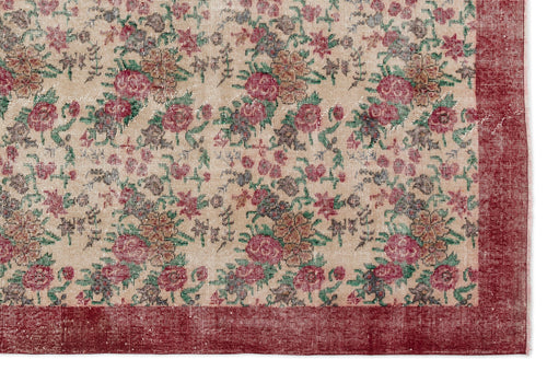 Load image 1 in gallery view. Taera - Vintage Floral Rug - 6'10 X 10'3