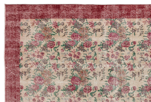 Load image 1 in gallery view. Taera - Vintage Floral Rug - 6'10 X 10'3