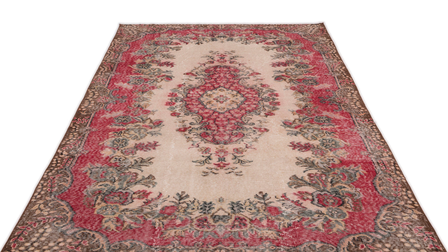 Traen - Vintage Medallion Rug - 5'9 X 9'6