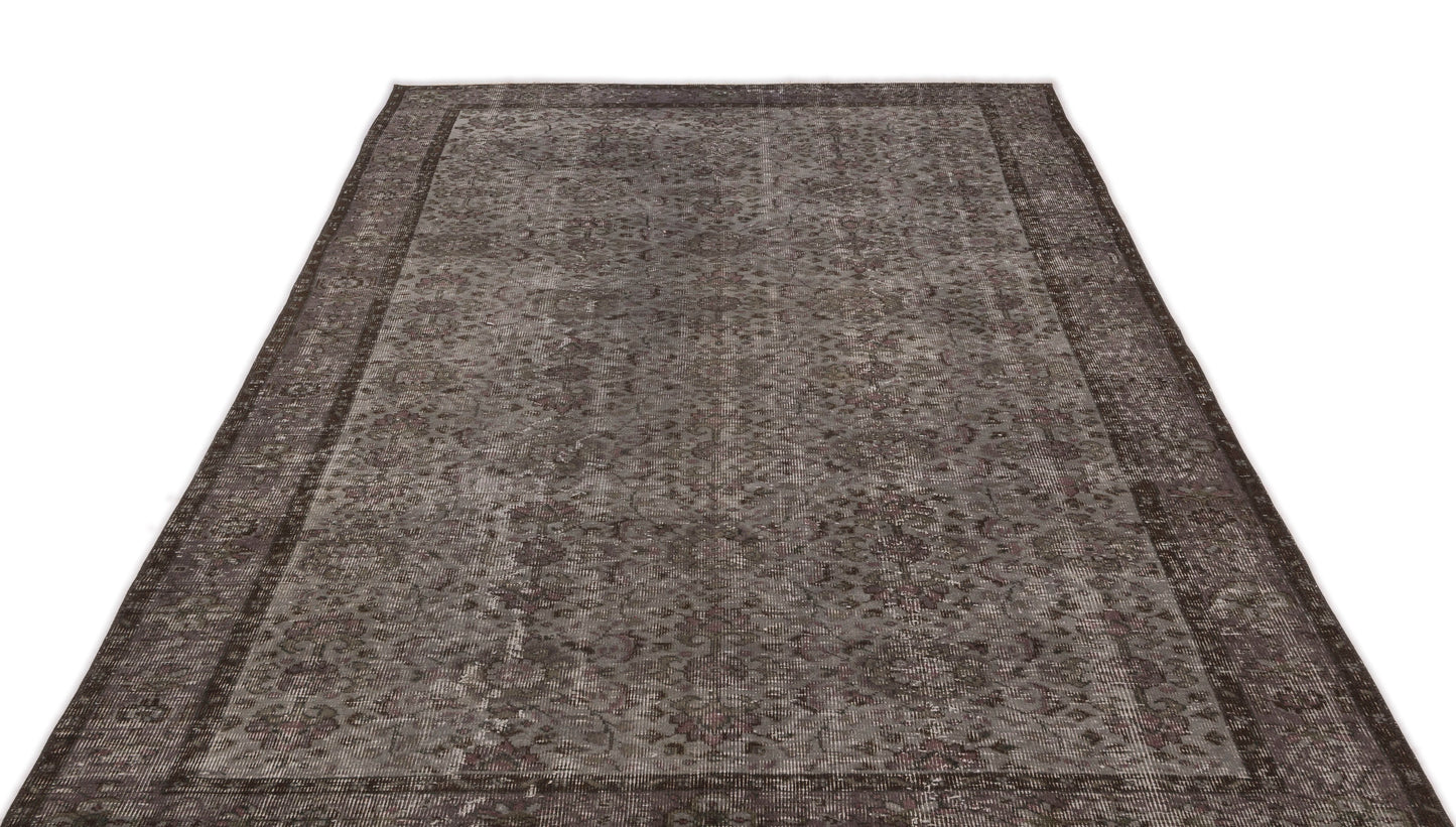 Frinayn - Vintage Distressed Rug - 5'9 X 9'4