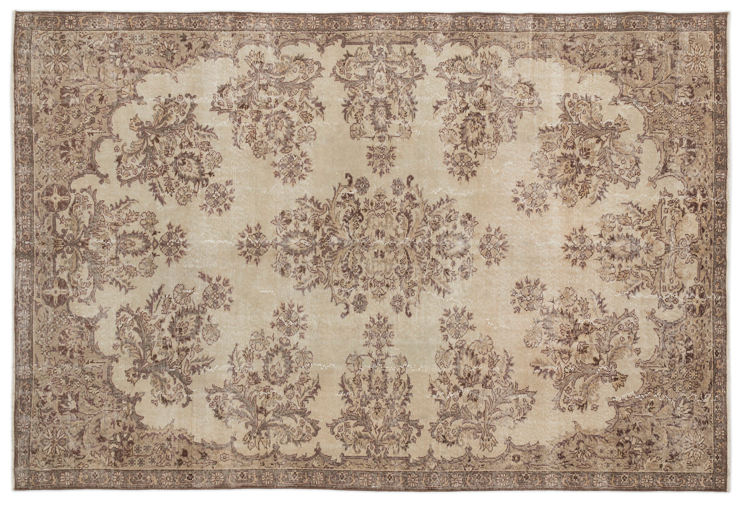 Drovaon - Vintage Medallion Rug - 6'10 X 10'2