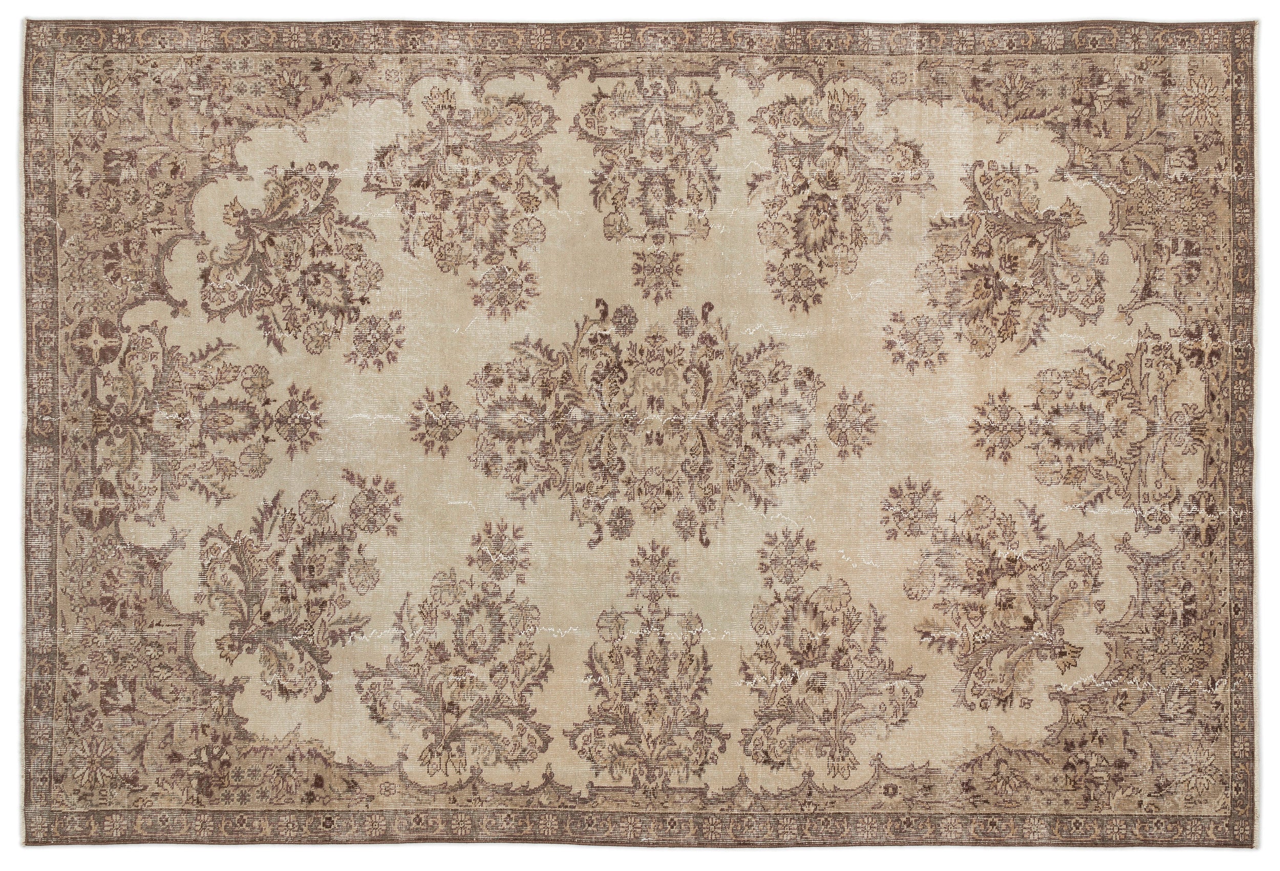 Drovaon - Vintage Medallion Rug - 6'10 X 10'2
