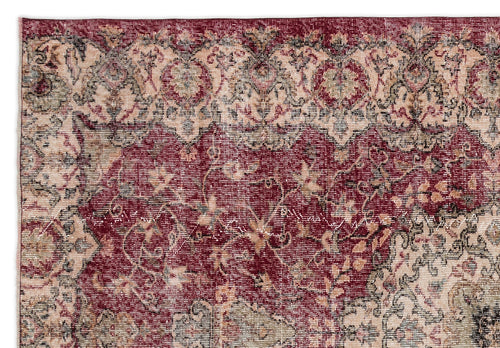 Load image 1 in gallery view. Drina - Vintage Medallion Rug - 5'8 X 8'4
