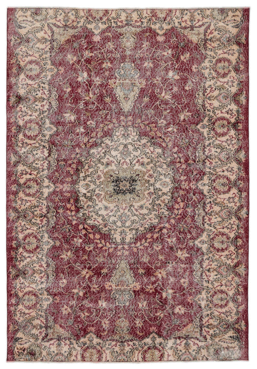 Load image 1 in gallery view. Drina - Vintage Medallion Rug - 5'8 X 8'4
