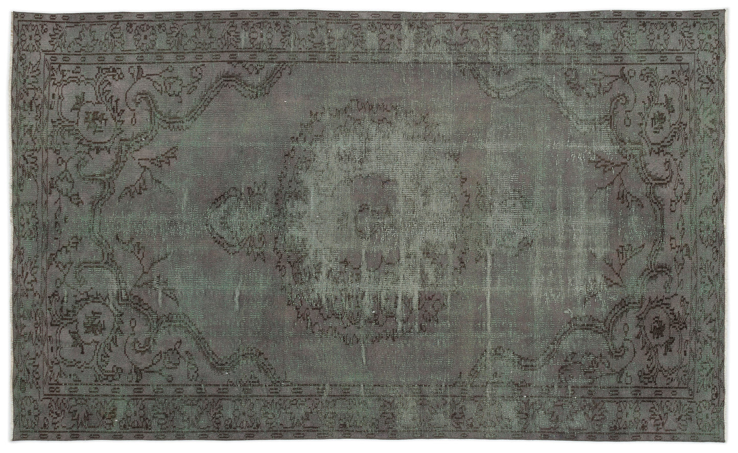 Peadea - Vintage Distressed Rug - 5'9 X 9'7