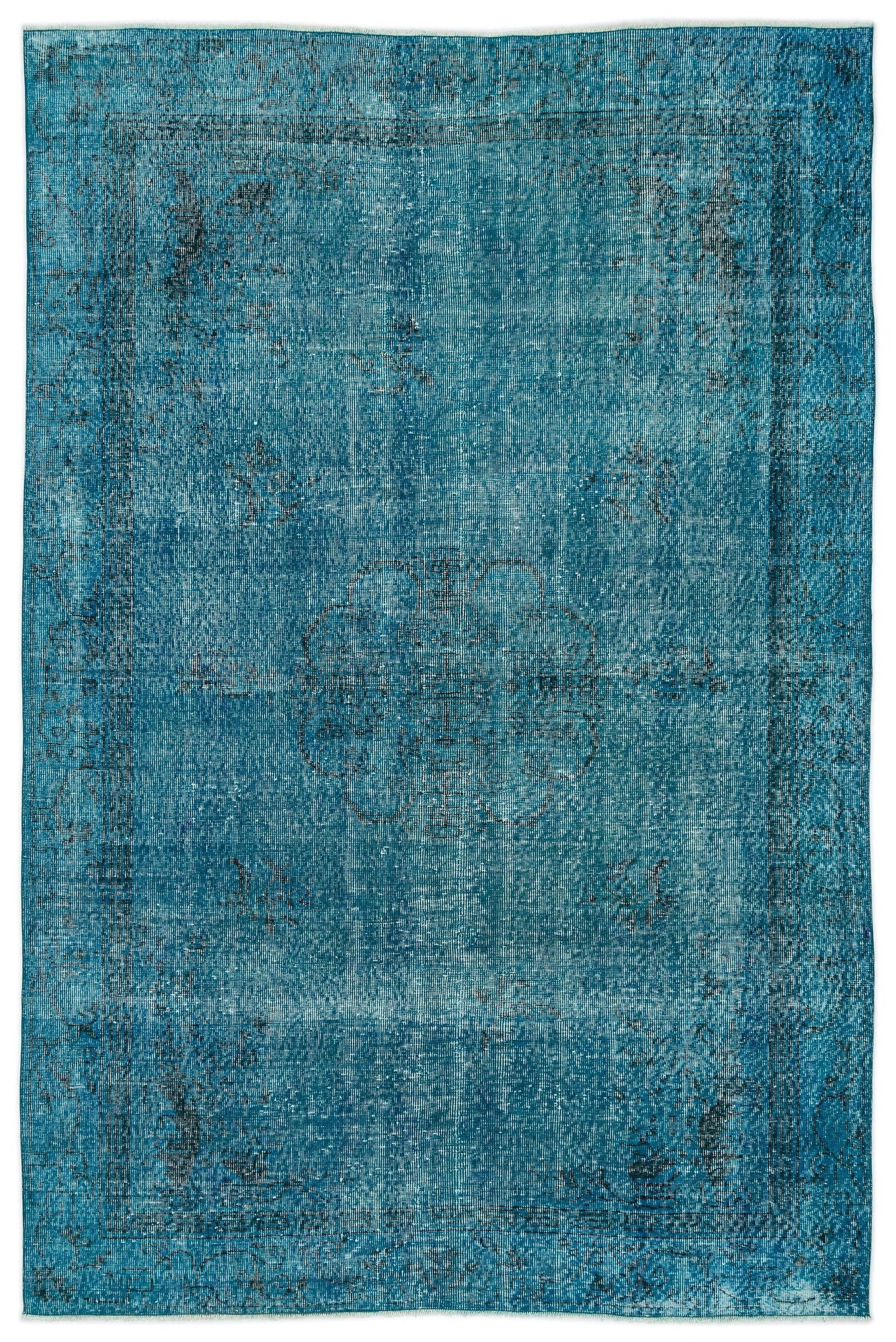 Tauda - Vintage Distressed Rug - 6'2 X 9'3