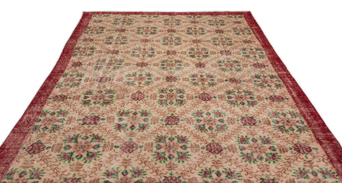 Load image 1 in gallery view. Tehaan - Vintage Floral Rug - 7'1 X 10'4