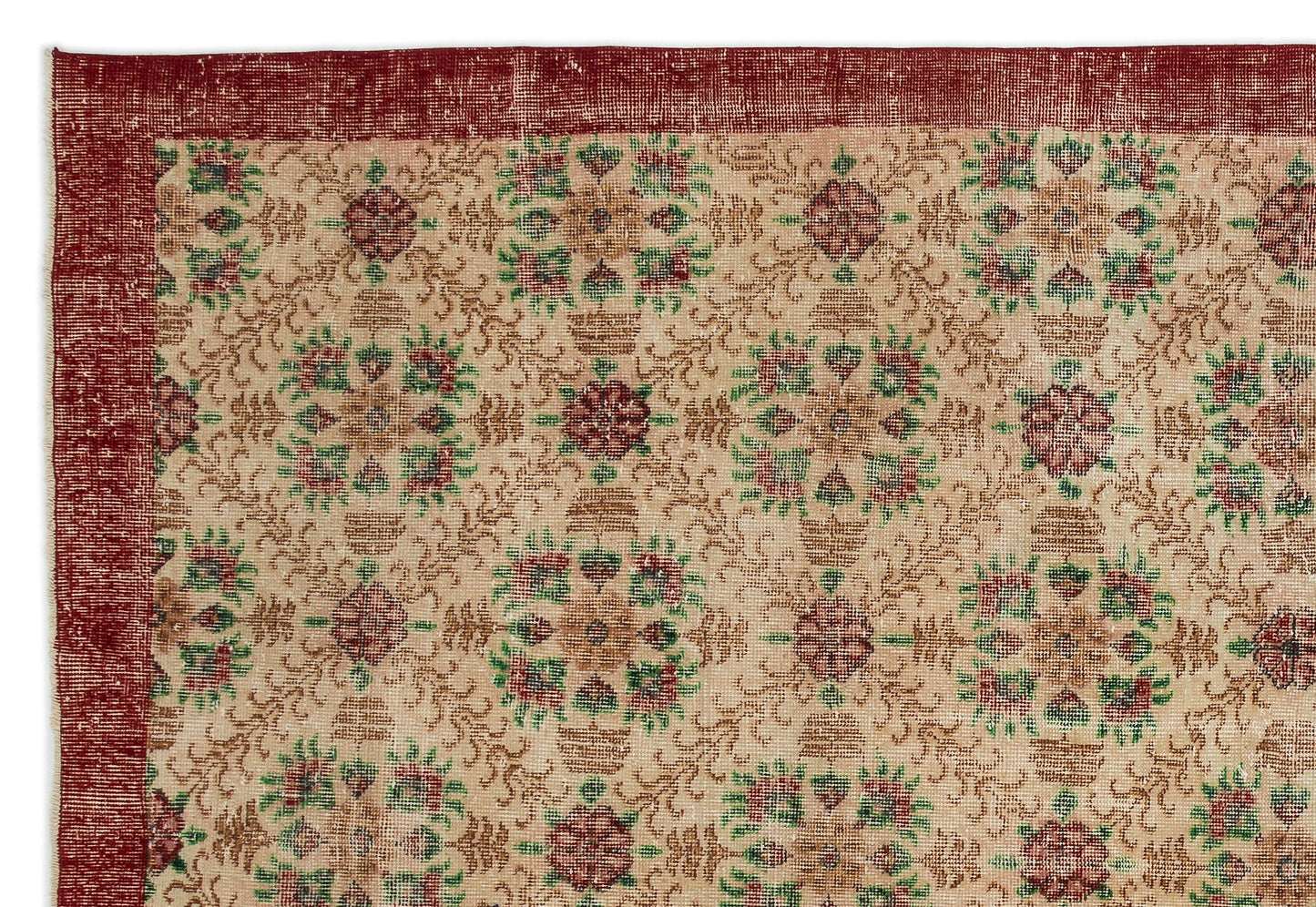 Tehaan - Vintage Floral Rug - 7'1 X 10'4