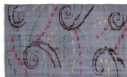 Load image 1 in gallery view. Kemean - Vintage Distressed Rug - 5'11 X 10'1