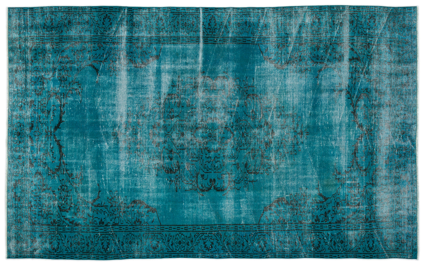 Trota - Vintage Distressed Rug - 5'10 X 9'7