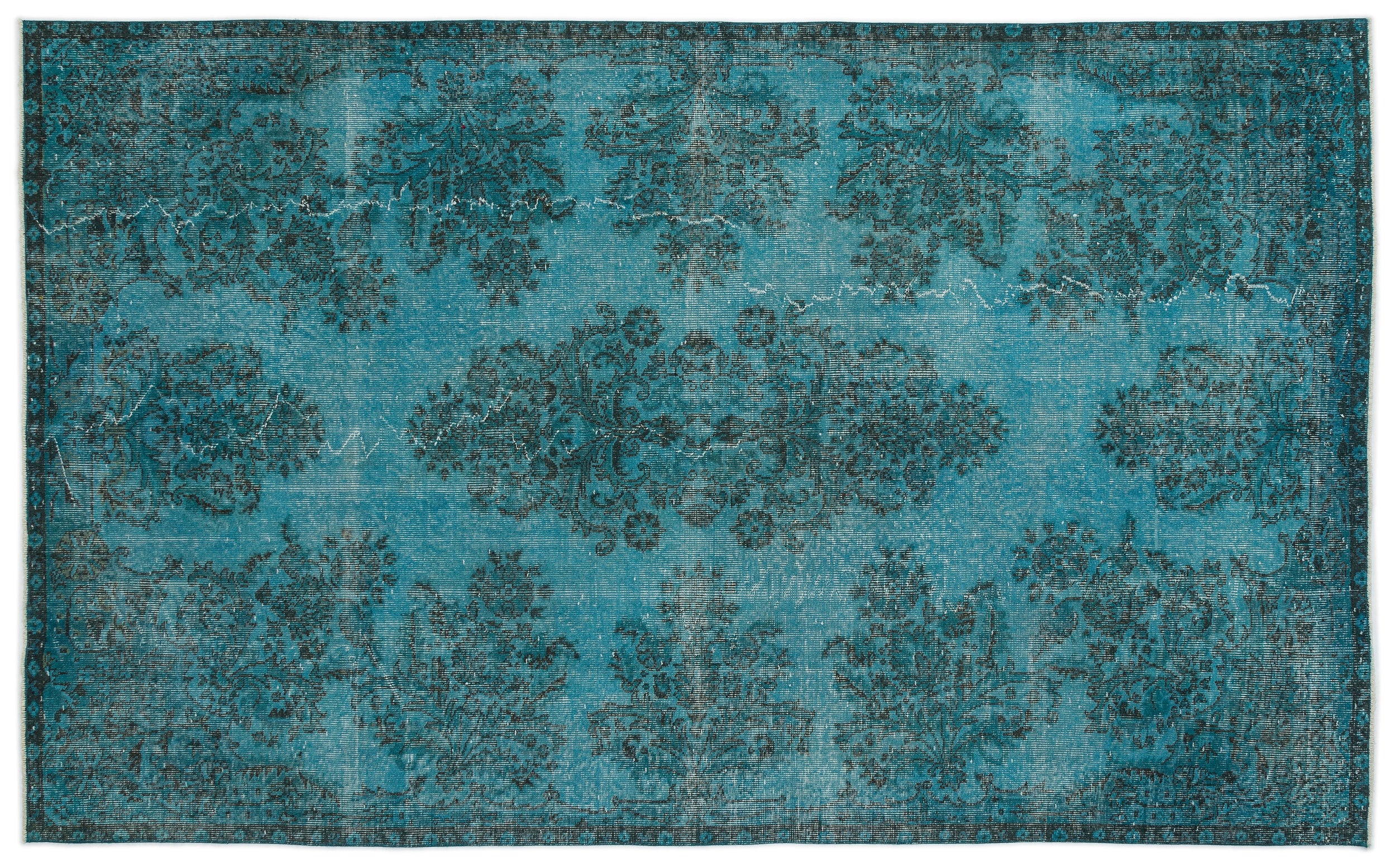 Mazaar - Vintage Floral Rug - 6'0 X 9'9