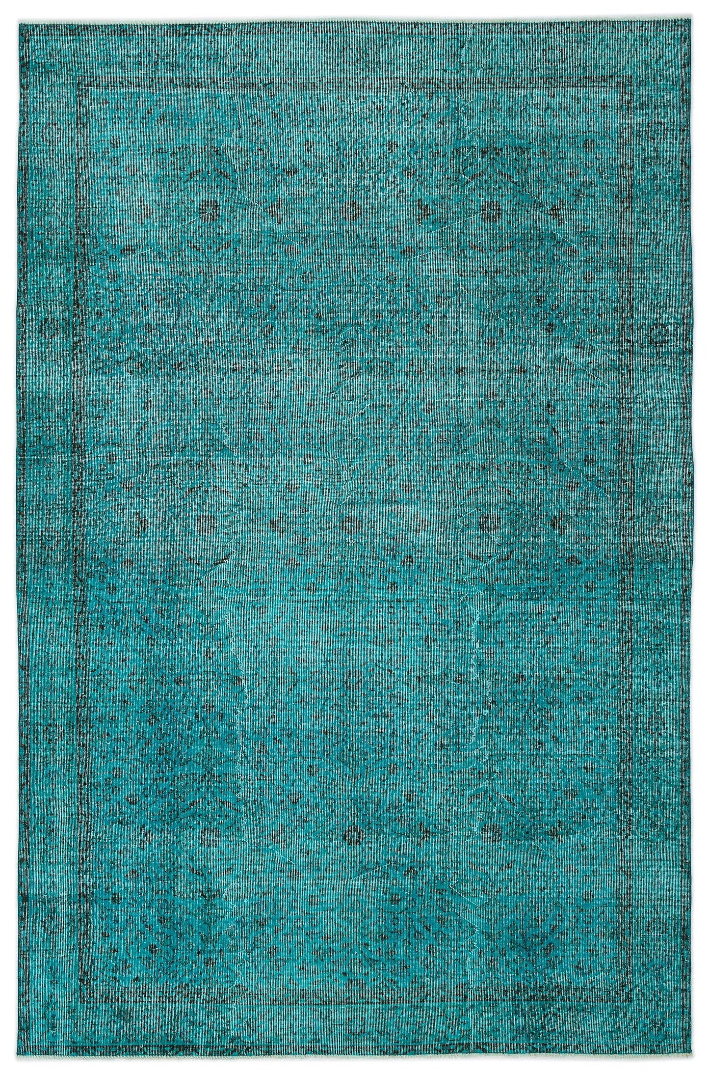 Prira - Vintage Distressed Rug - 6'4 X 9'10