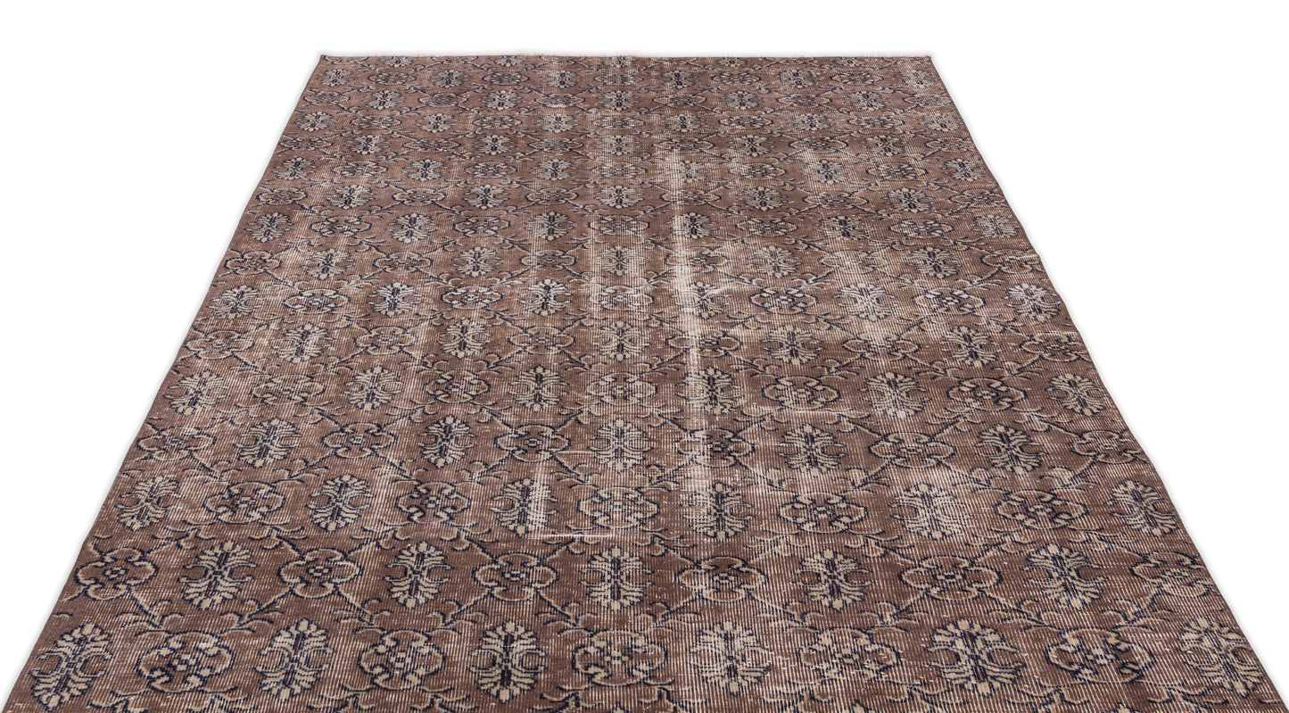 Blota - Vintage Floral Rug - 5'7 X 8'6