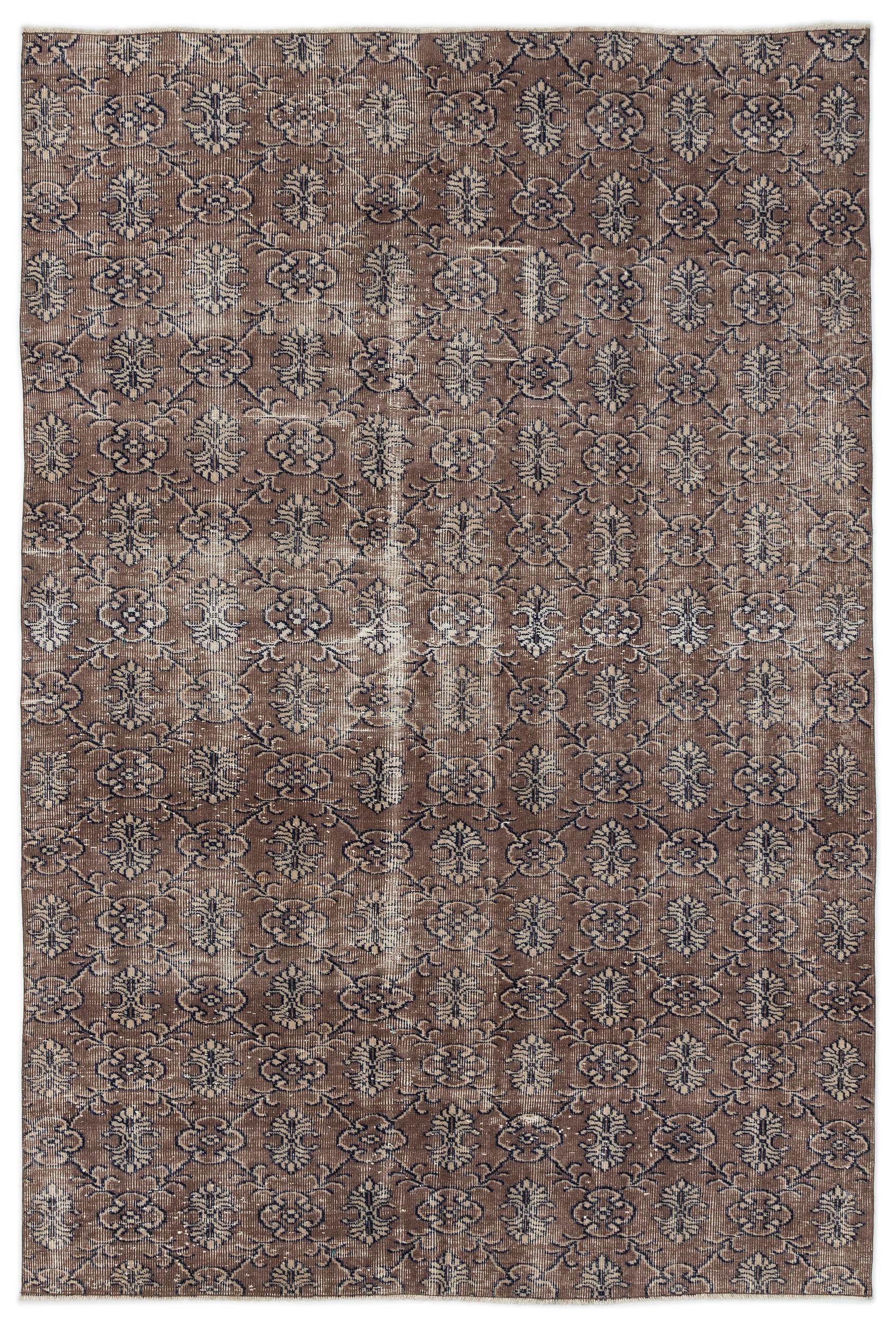 Blota - Vintage Floral Rug - 5'7 X 8'6