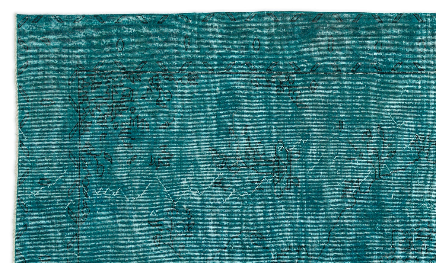 Zuvea - Vintage Distressed Rug - 5'6 X 9'5