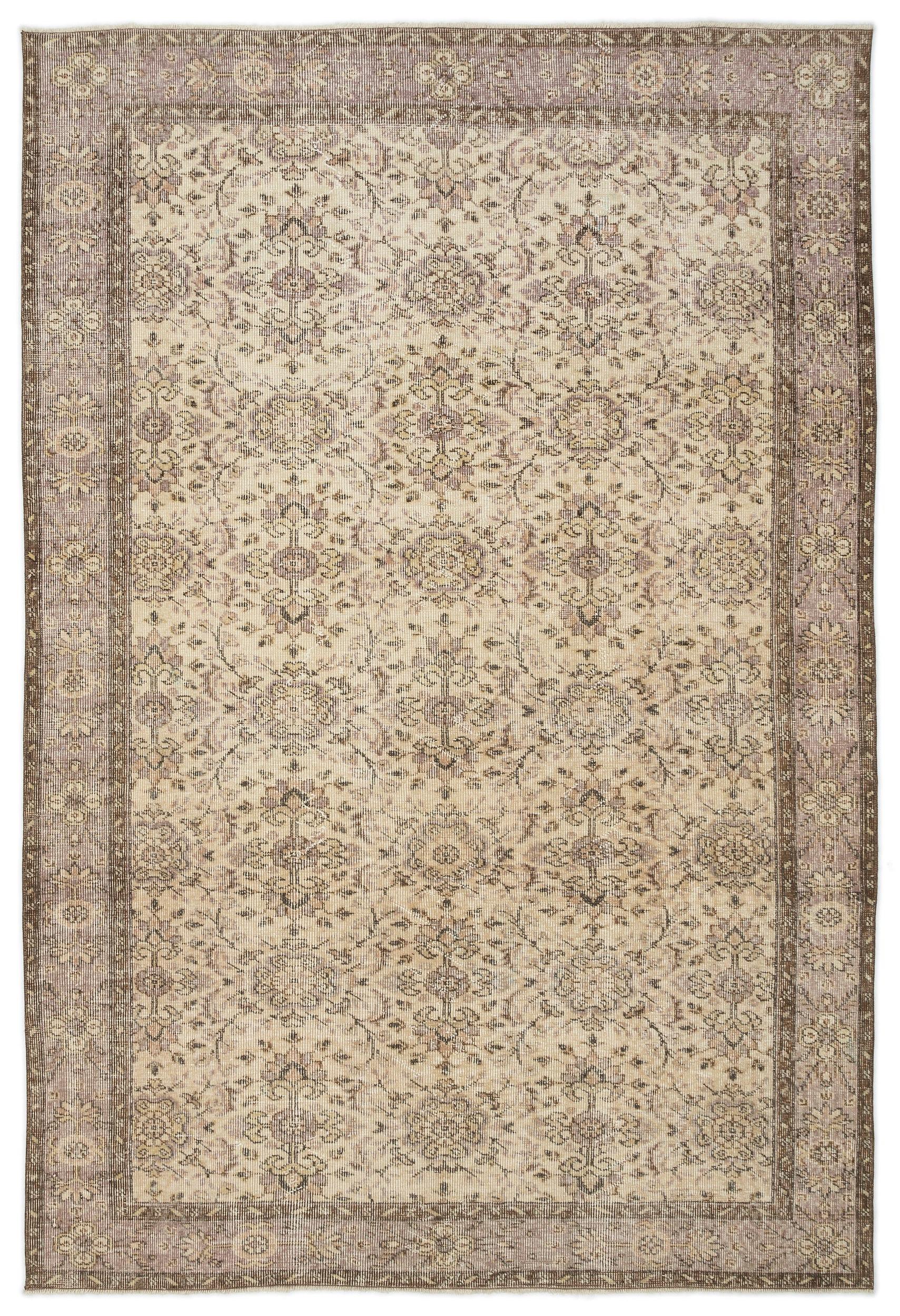Pabina - Vintage Floral Rug - 5'9 X 8'7