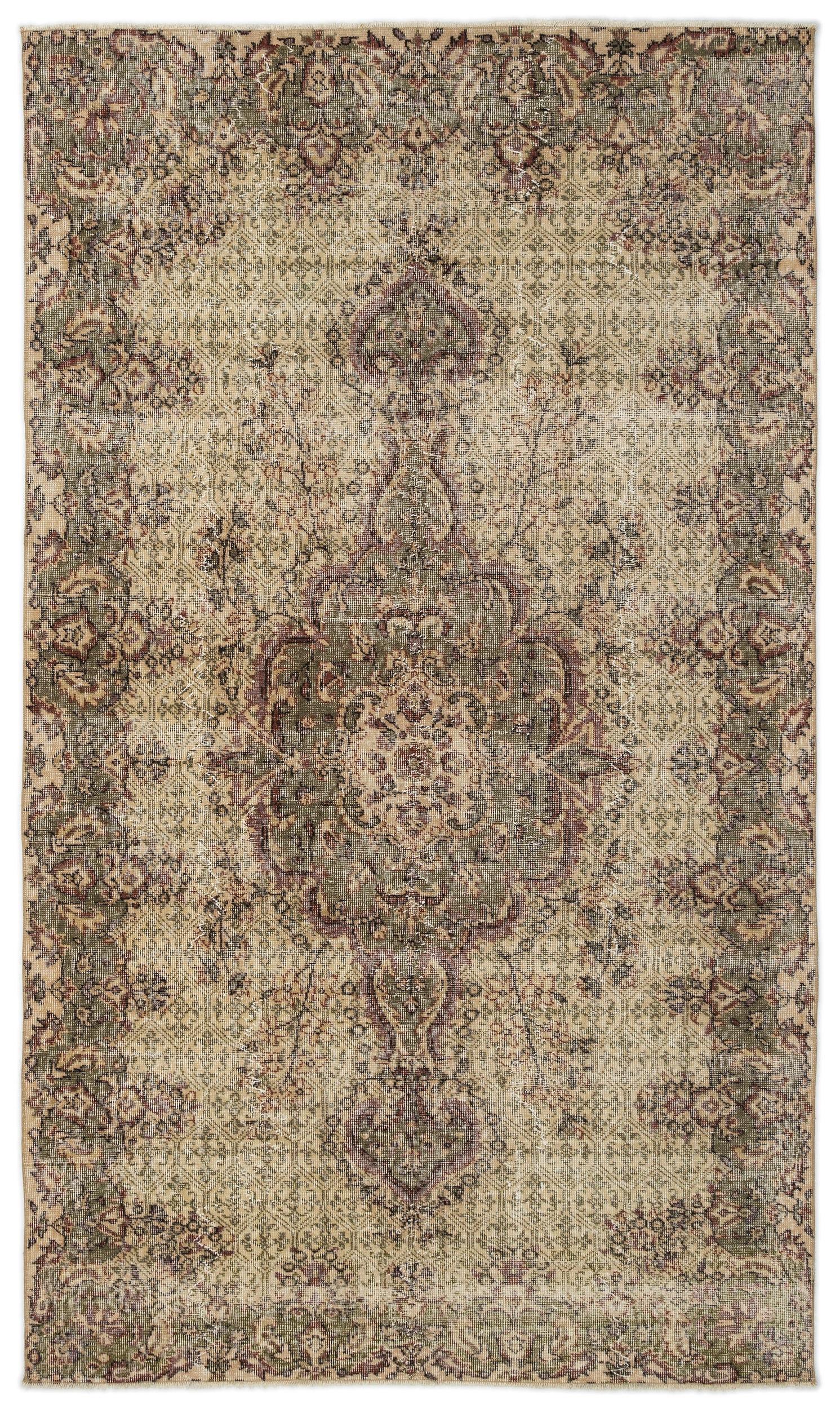 Semoon - Vintage Medallion Rug - 5'5 X 9'2