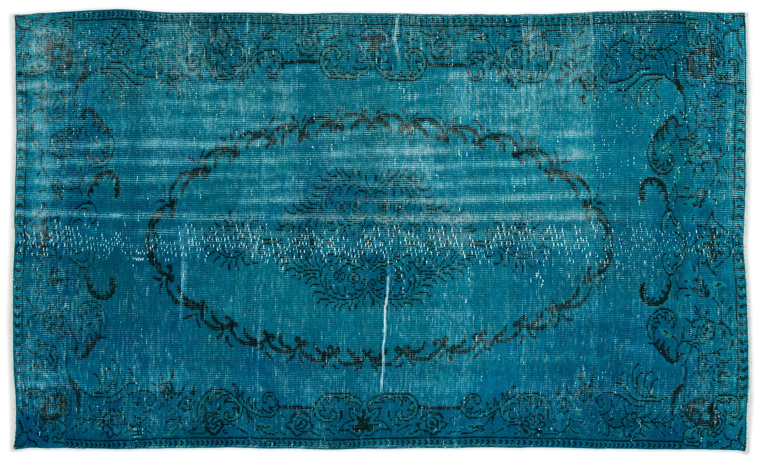 Ronita - Vintage Distressed Rug - 4'11 X 8'3