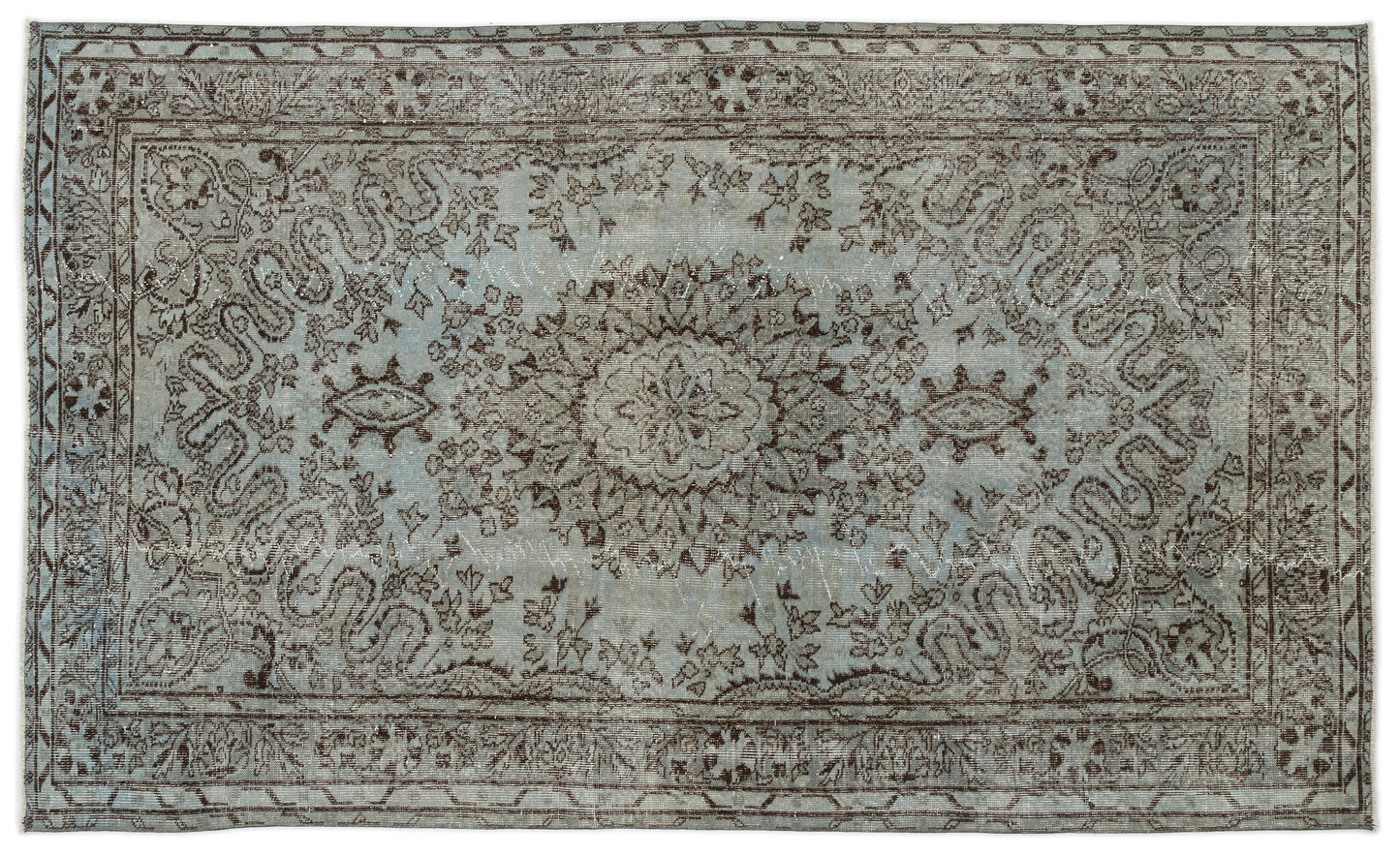 Zetail - Vintage Medallion Rug - 5'4 X 8'7