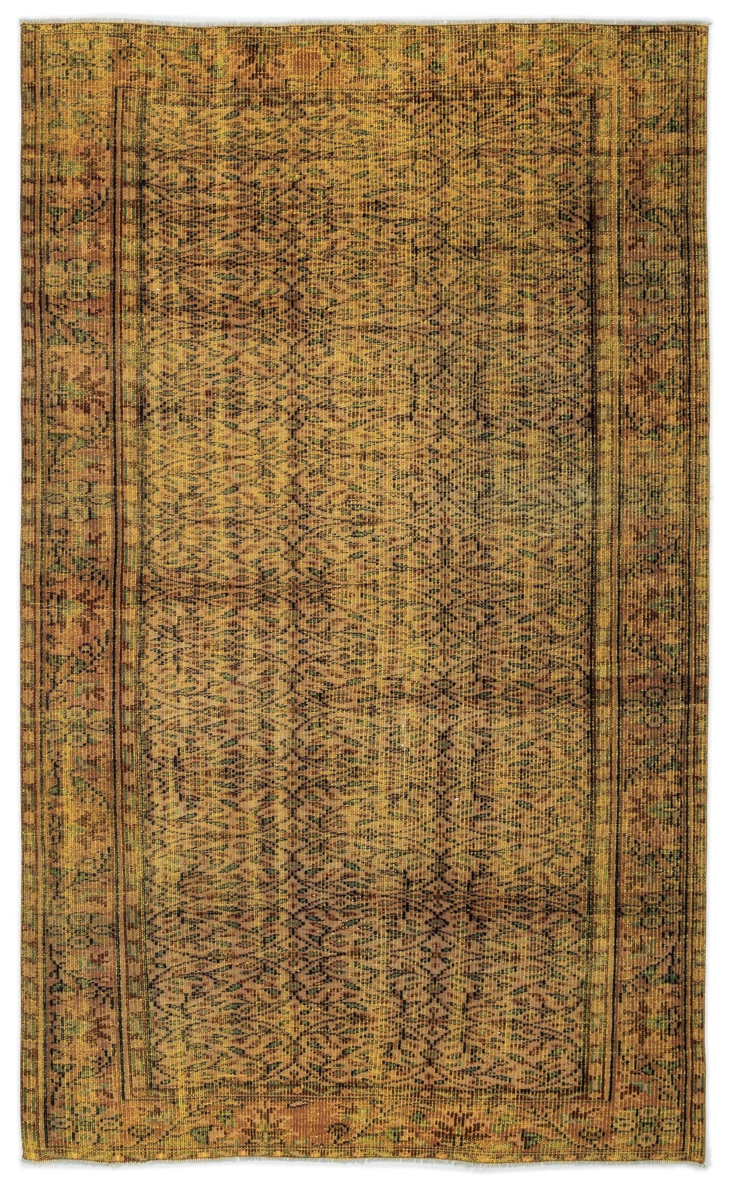 Foleon - Vintage Distressed Rug - 5'3 X 8'6
