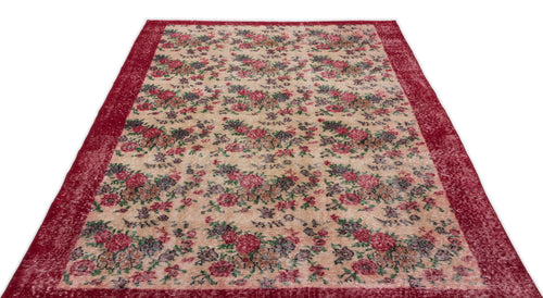 Load image 1 in gallery view. Cluon - Vintage Floral Rug - 5'3 X 8'5