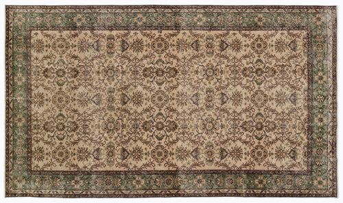 Load image 1 in gallery view. Rehais - Vintage Floral Rug - 5'8 X 9'7