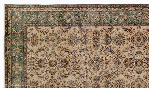 Load image 1 in gallery view. Rehais - Vintage Floral Rug - 5'8 X 9'7