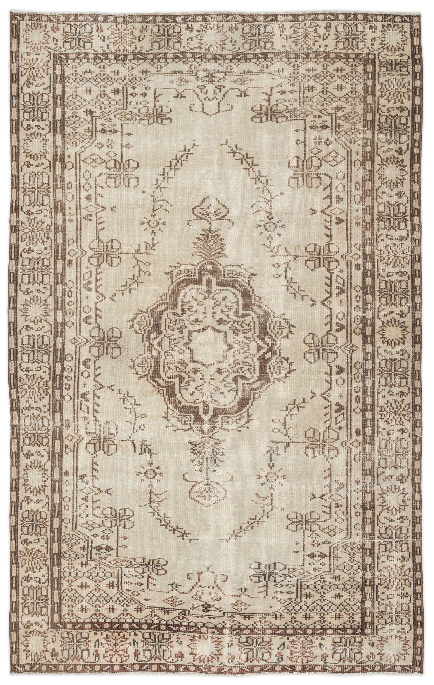 Kidaen - Vintage Medallion Rug - 6'0 X 9'6