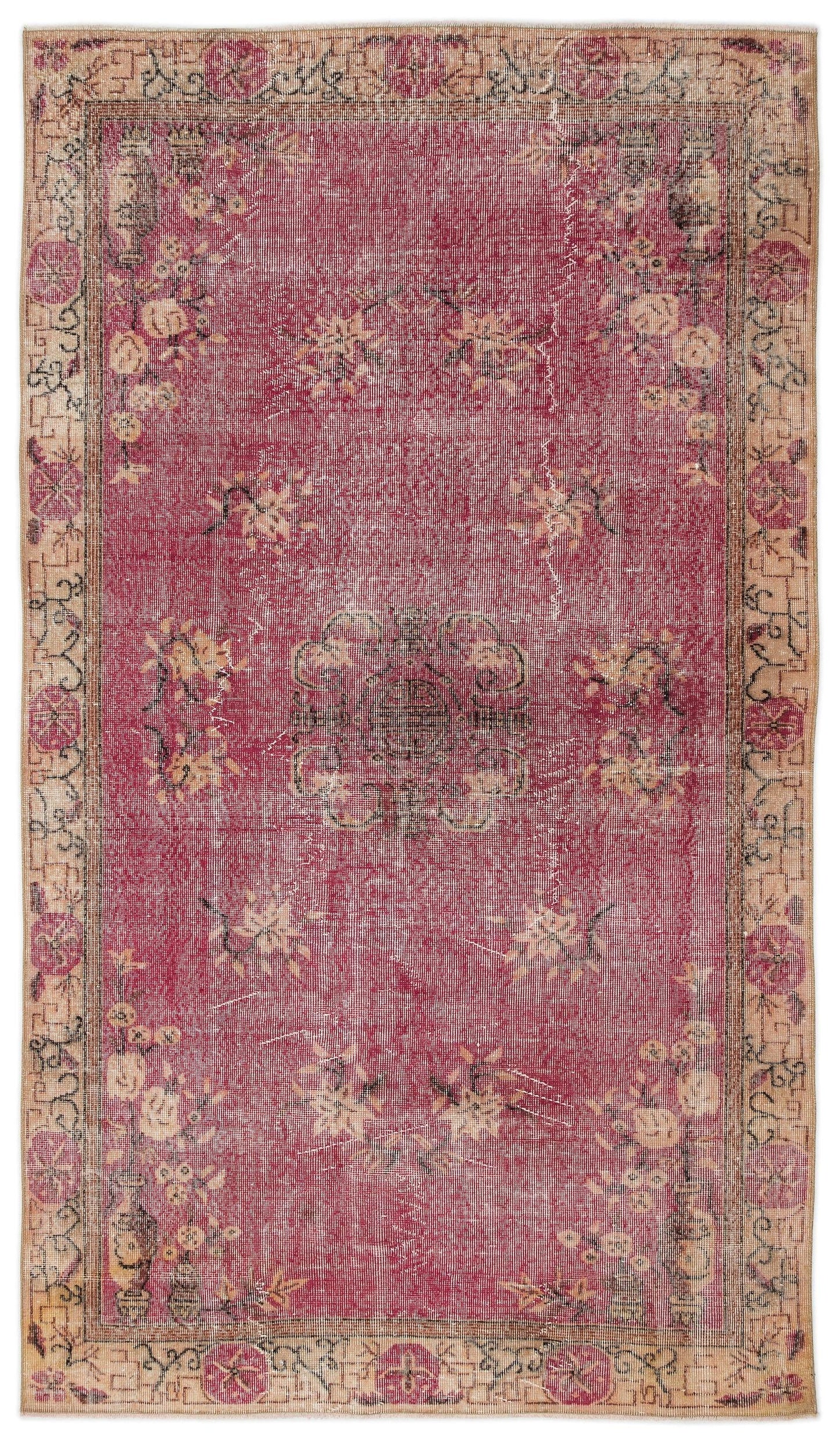 Deata - Vintage Medallion Rug - 5'4 X 9'6