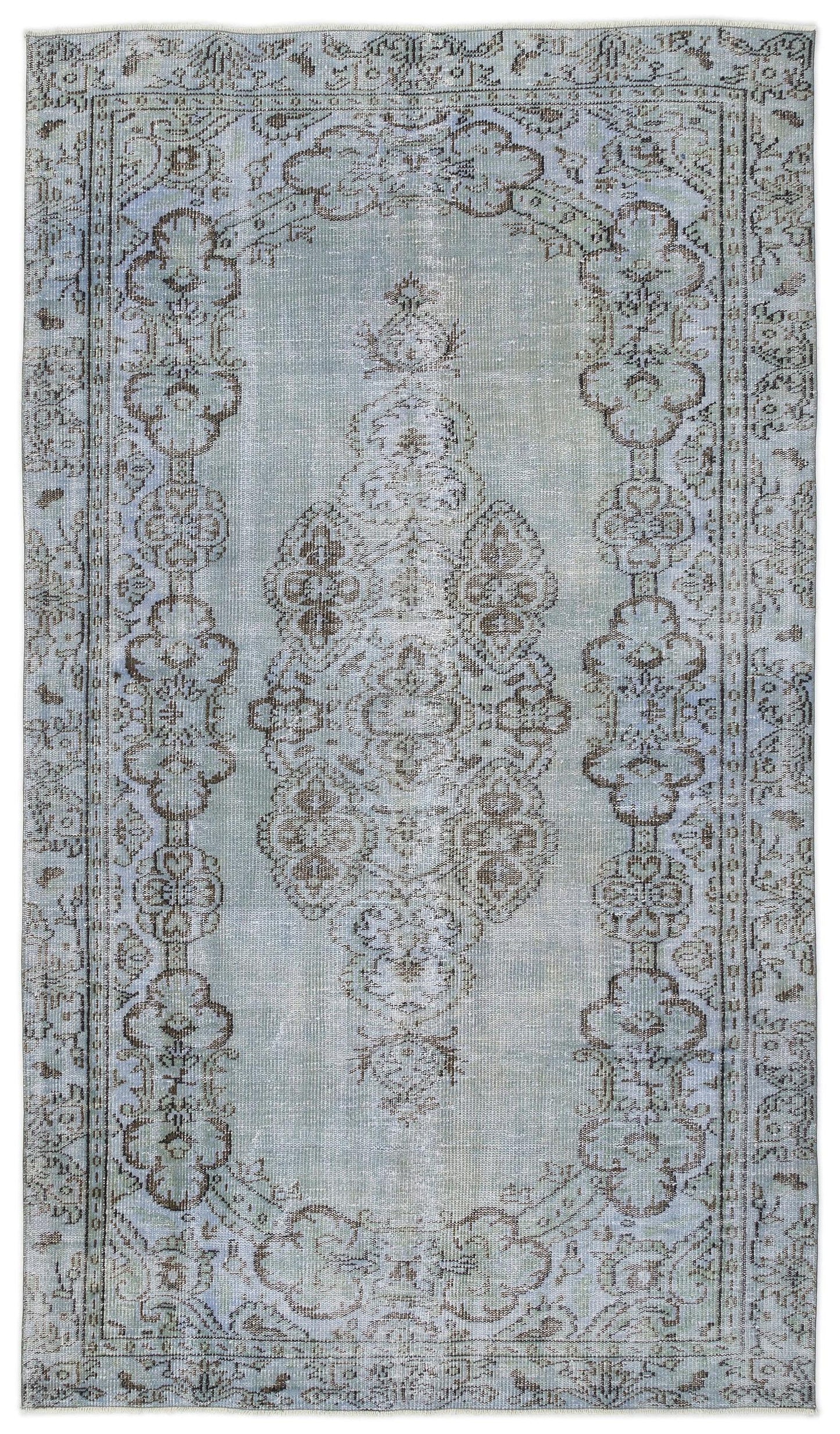 Piloen - Vintage Medallion Rug - 5'5 X 8'11
