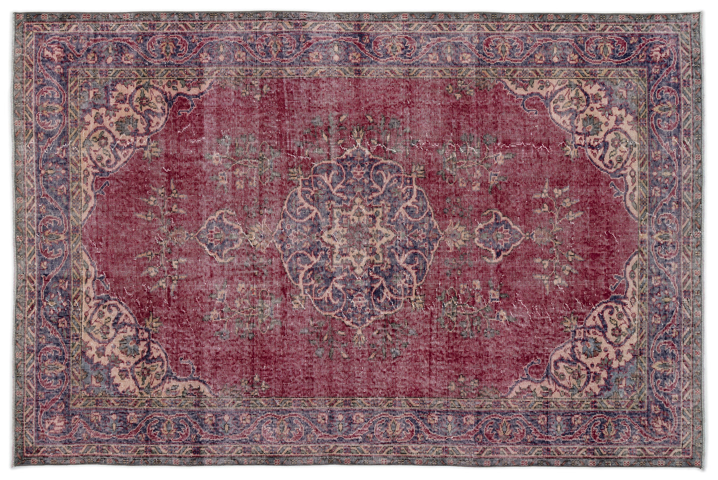 Brafeta - Vintage Medallion Rug - 5'10 X 8'10