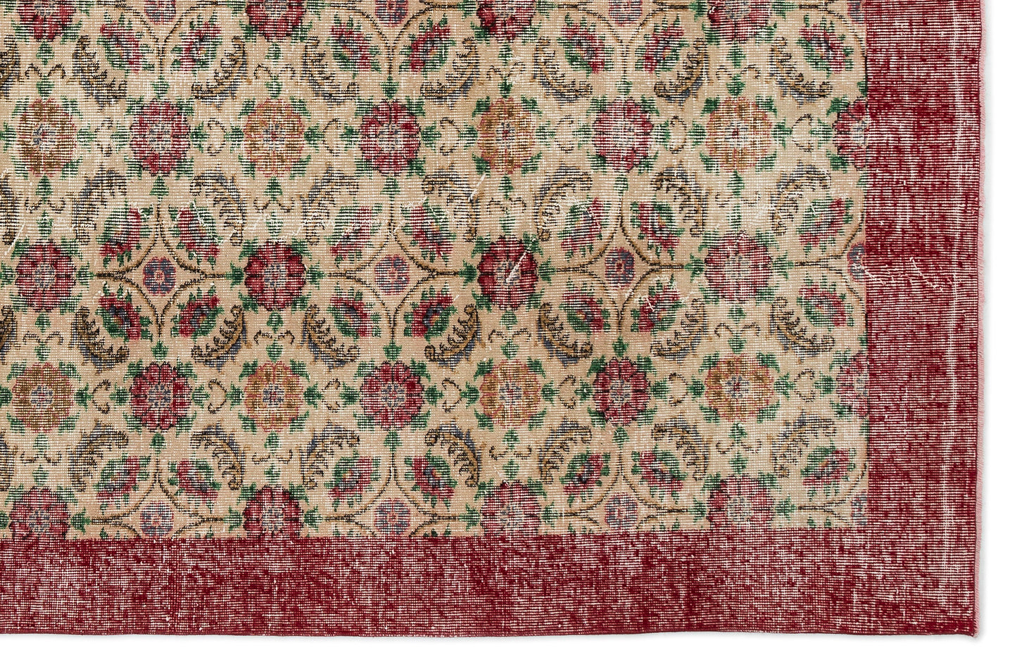 Libaus - Vintage Floral Rug - 6'9 X 10'1