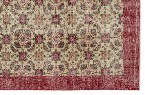Load image 1 in gallery view. Libaus - Vintage Floral Rug - 6'9 X 10'1