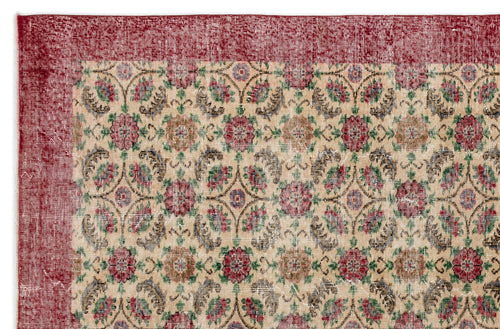 Load image 1 in gallery view. Libaus - Vintage Floral Rug - 6'9 X 10'1