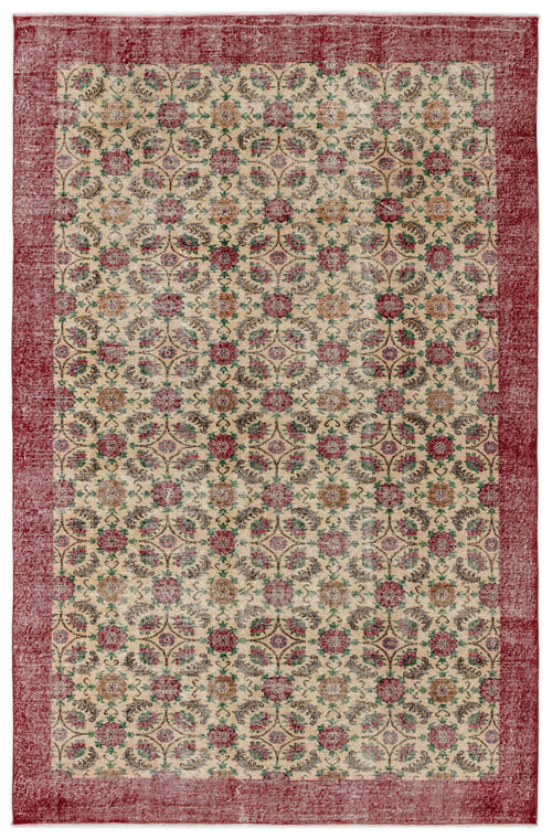 Load image 1 in gallery view. Libaus - Vintage Floral Rug - 6'9 X 10'1